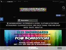 Tablet Screenshot of cherripow.com